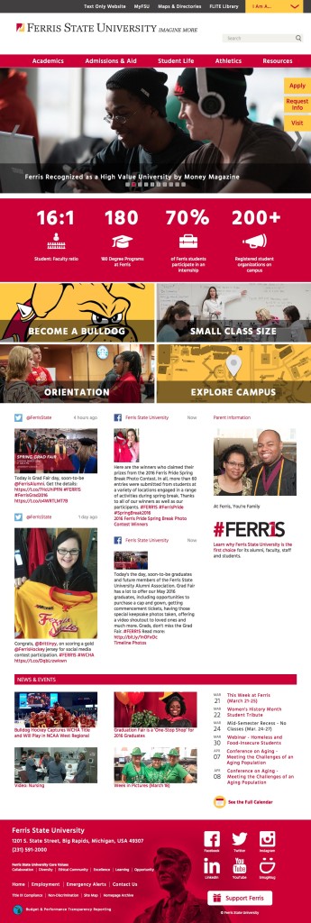 Ferris State University: Michigan College Campuses in Big Rapids MI, Grand Rapids MI, Off Campus Locations Across Michigan - Ferris State University